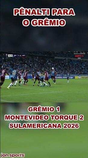 GRÊMIO DRAW | CARLOS VINÍCIUS GOAL | Grêmio 2-2 Montevideo Torque | 2026 Copa Sudamericana