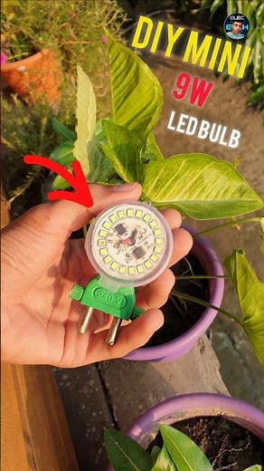 "How to Make Homemade LED Bulb | Easy DIY LED Bulb at Home 🔥"#shorts