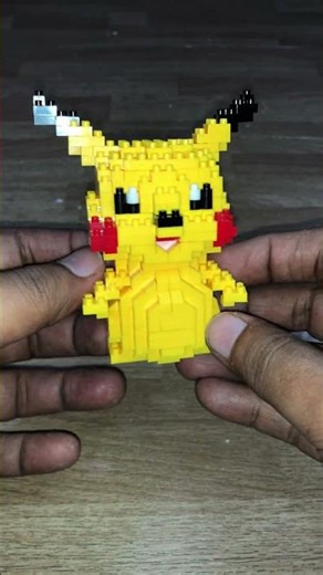 I Built a Mini Pikachu from Micro Blocks 😱⚡ | Puzzle Block Review #imalidotcom