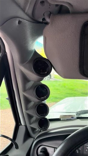 The PROBLEM with OBS FORD 7.3 powerstroke 4 gauge pod from GLOWSHIFT! 🤬😱 #powerstroke #obs #ford