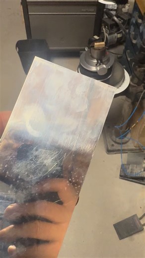 The steps of a handmade nib!!!! I first run thicker material through my jewelers mill to get it to just about 28 gauge. Then I stamp out my blanks. Once that is done I clean up the edges and take it to my hydraulic press and create the concave shape. I’ll form the the shape even fits the on my swage and burnishing block. Next I’ll sand the back end of the nib to taper it down to fit snugly against feed inside the housing. Once that’s completed I’ll weld on a 1.25 mm tipping ball. Next I use a se