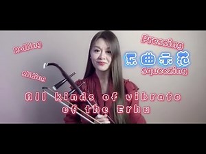 Cathy Erhu 101| |Erhu tutorial for beginner EP.9 | All kinds of vibrato of the Erhu| 二胡多种揉弦➕乐曲示范
