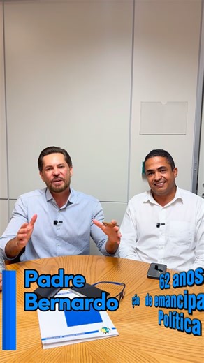 Prefeitura de Padre Bernardo on Instagram: "🎉 Padre Bernardo vai comemorar 62 anos em grande estilo! 🎉 O prefeito Joseleide Lázaro, ao lado do presidente da Alego, deputado Bruno Peixoto, traz uma excelente notícia para toda a nossa população: o aniversário de 62 anos de emancipação política do município será marcado por grandes atrações e shows com artistas de renome nacional. É mais cultura, lazer e valorização da nossa cidade, celebrando essa data tão importante com quem faz parte da nossa
