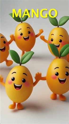 The Mango Dance Party! 🥭💃 #KukuKids #FunnyShorts