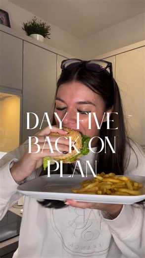 5.5K views · 98 reactions | Day 5 back on plan! A much better day...