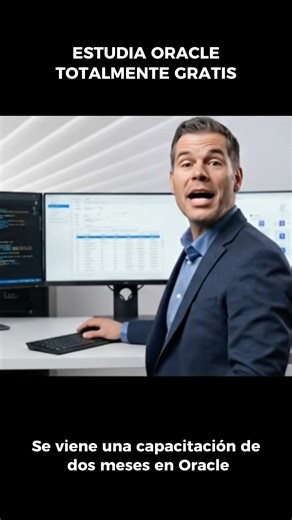 🚀 DIPLOMADO GRATUITO ORACLE 19c – 2026 Aprende Oracle 19c desde cero hasta nivel avanzado 🔥 Formación práctica en Bases de Datos, ideal para potenciar tu perfil en TI 💻 ✅ SQL y PL/SQL ✅ Administración y seguridad ✅ Backup y recovery ✅ Proyecto práctico 📅 Inicio: 17 de febrero de 2026 🌎 Modalidad: Virtual en vivo grabaciones 🎓 Certificación opcional 📜 CIETSI CIP 📝 Inscríbete GRATIS ⚠️ Vacantes limitadas #Oracle19c #BasesDeDatos #Oracle #SQL #PLSQL