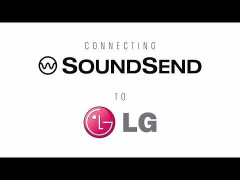 Connecting WiSA SoundSend TO LG Smart TVs Setup Guide Video