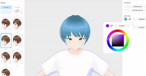 Japanese art site Pixiv now lets you make your own 3-D model for free, and in English!