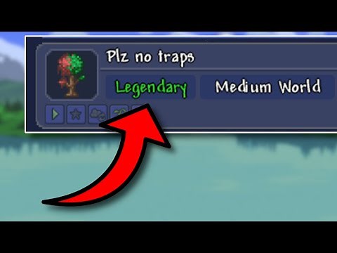 How to get a Legendary World in Terraria