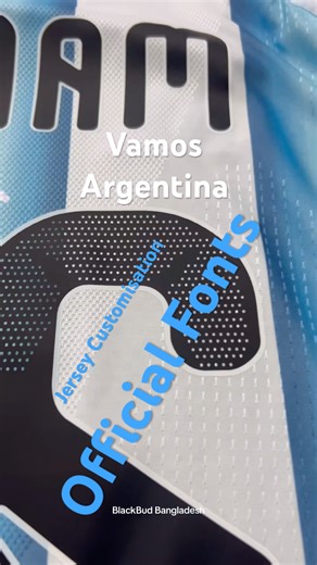 2026 Football Jersey Customisation with official Name Number Fonts #jerseyreview #footballjersey