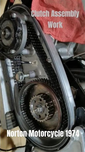 Clutch Rebuild & Adjustment | Norton Commando 850 👌