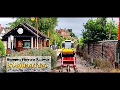 Stourbridge Town Branch Line | The Shortest Railway Line of Britain & Europe | The Train Guy