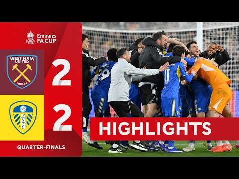 Wait is over! | West Ham United (2-2) Leeds United AFC | Quarter-final | Emirates FA Cup 2025-26