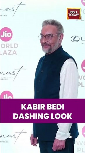 Kabir Bedi Showcases Dashing Look During Latest Public Appearance #spotted #kabirbedi