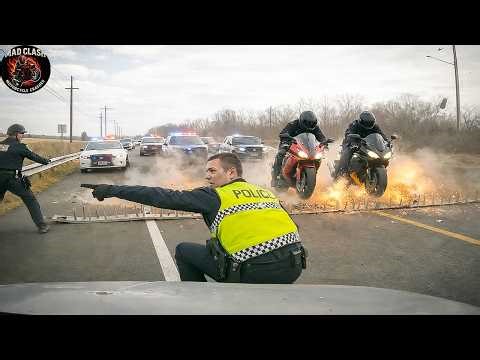 EPIC, CRAZY & INSANE Motorcycle Crashes & Moments! POLICE CHASE MOTORCYCLES | BIKERS VS COPS 2026