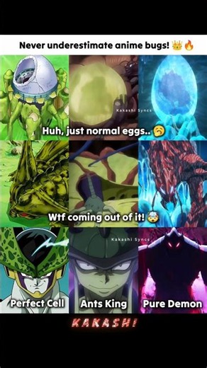 The Perfect Cell & Its inspirations! 💀🔥 | #DragonBall #PerfectCell #DBZ #DragonBallZ