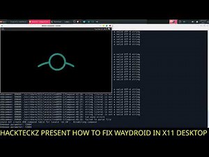 How to Fix WAYLAND_DISPLAY is not set, defaulting to "wayland-0" | Run Android in desktop computer |