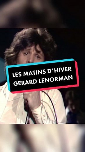 Les Matins d'Hiver - Chanson Française Emblématique de Gérard Le Normand