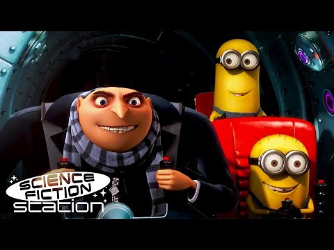 Gru & Vector Battle For The Shrink Ray | Despicable Me (2010) | Science Fiction Station