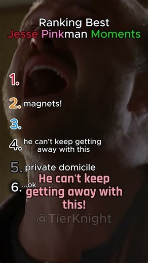 Ranking the BEST Jesse Pinkman Moments #breakingbad #jessepinkman #shorts #funny #compilation