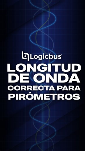Logicbus Equipos Automatización Industrial on Instagram: "Elegir la longitud de onda correcta en un pirómetro es clave para una medición precisa La selección adecuada de la longitud de onda permite medir temperatura sin contacto, incluso en procesos industriales exigentes. Factores como el material, la emisividad y el rango de temperatura determinan qué pirómetro usar y cómo configurarlo. Una mala elección puede generar errores críticos en el control del proceso. Aprende cómo elegir la longitud 