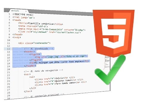 Maquetación semántica en HTML5 desde el wireframe