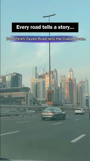 Dubai Road Transformation 🚗✨ | Normal Street vs Sheikh Zayed Road | Dubai Lifestyle 2025 | UAE Roads