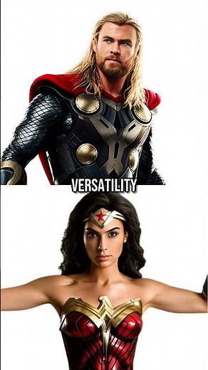Thor vs Wonder Woman- VS Battle! #Shorts