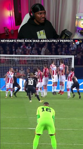 Neymar's free kick was absolutely perfect ❤️💫#football