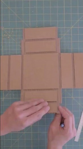 💡a simple box from a single piece of cardboard Challenge!
