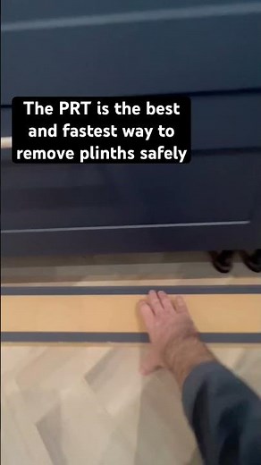 The Plinth removal tool is the best and fastest way to remove plinths safely #diy #kitchen