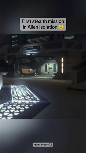 FIRST STEALTH MISSION IN ALIEN ISOLATION 💀