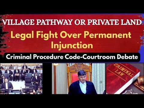 Village Pathway Or Private Land?..Courtroom Debate Over Permanent Injunction | CPC | legalcourts