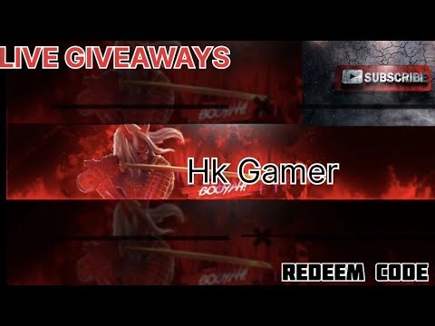 Live GIVEAWAY REDEEM CODE 🫡🤑