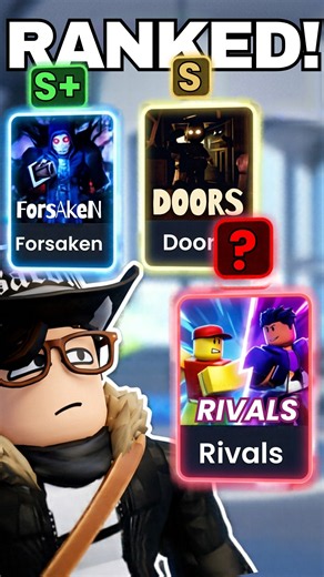 My Roblox 2026 Game Rankings in Less than 1 Minute!! #roblox #gaming #tierlist