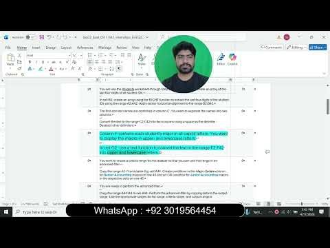 Exp22_Excel_Ch11_ML1_Internships | Exp22 Excel Ch11 ML1 Internships | Excel Ch11 ML1 Internships