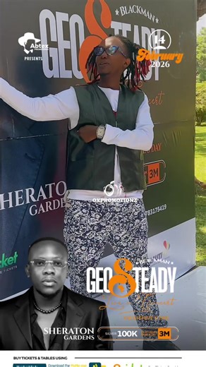 Fefe busi arrive at Geosteady’s press conference