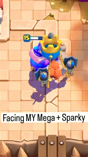 Mega Knight + Sparky = Nightmare ⚡