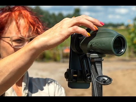 Teach Me How to Digi: Attaching the VEO PA-62 or -65 Digiscope Adapter to Your Phone & Optics