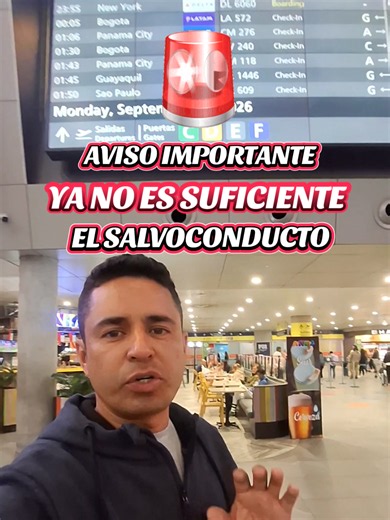 Aviso Importante para poder salir de chile hacia Venezuela ya no es suficiente el salvoconducto. #avisoimportante #salvoconducto #venezolanoschile🇻🇪🇨🇱😎 #venezolanosensantiago #agenciadeviajes