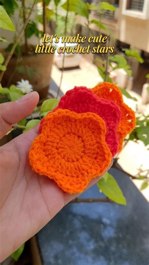 Super Cute Crochet Star Keychain | Absolute Beginner Tutorial ❤️✨| #viral
