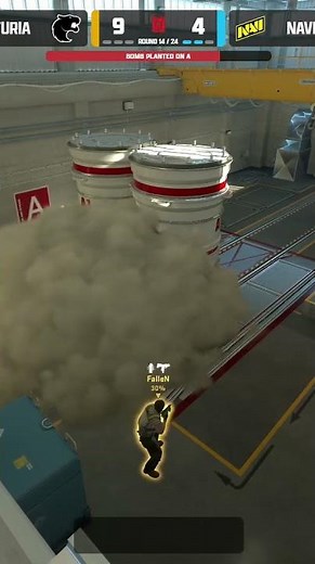 FalleN MASTERCLASS Clutch - FURIA vs Na'Vi - CS2 Highlights