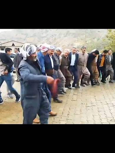 Kurdish Dance Celebration in Kurdistan