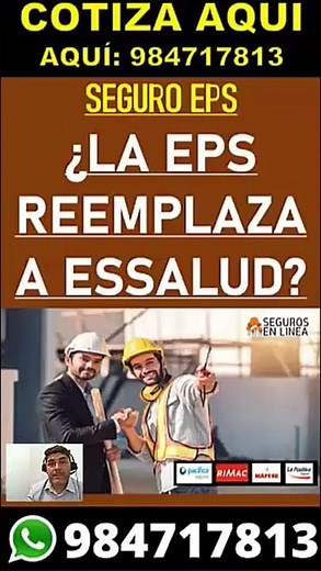 #EPS What is an EPS and how does it differ from EsSalud? Buy EPS in Peru: prices and quotes