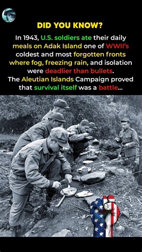 US Army in WW2: The Forgotten Frozen Hell of Adak Island #shorts #usa