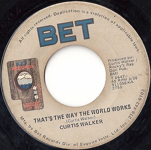 Curtis Walker - That's The Way The World Works