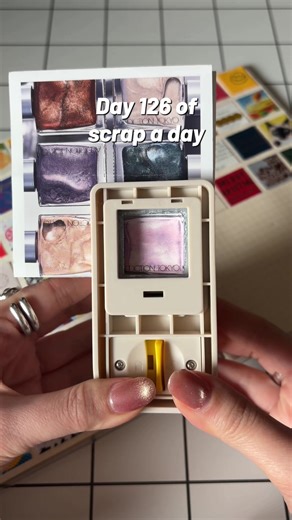 💅💖💖 #scrapaday #junkjournal #scrapbooking #journaling #addiction | Scrapbooking