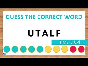 [Scrambled Word Game] Can You Unscramble These Words? 5 Letters