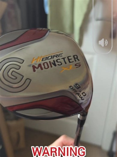 Ray🇬🇧🇭🇰 on Instagram: "If not, one of the loudest drivers in existence on the planet. Released in 2009, this is the Cleveland HiBore Monster XLS! I'm sure I'm not giving it any justice with my slower swing speed, but this driver is one Tinnitus maker👂! @clevelandgolf @clevelandgolfeurope #golf #golfing #golflife #golfstagram #reelitfeelit"