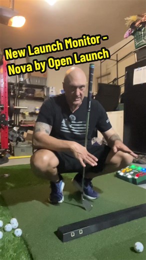 Just upgraded my garage golf simulator, and in this video I’m putting the spotlight on the Nova by Open Launch. This 3-minute walkthrough shows my full setup and why the Nova might be one of the best new launch monitors on the market for golfers working with limited space. What really sets the Nova apart? Built specifically for small spaces and net setups Accurate ball data indoors Putting enabled (huge upgrade for sim play) No subscriptions required And a $1,500 price point that makes high-qual